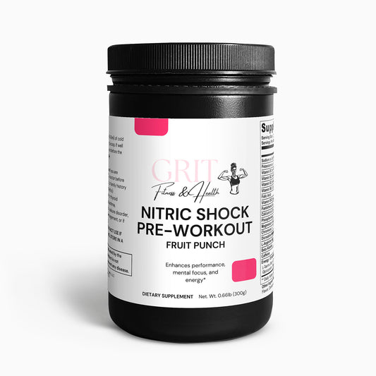 Nitric Shock Pre-Workout Powder (Fruit Punch)